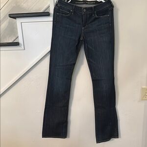 Citizens Of Humanity Dark Blue Straight Leg Jeans